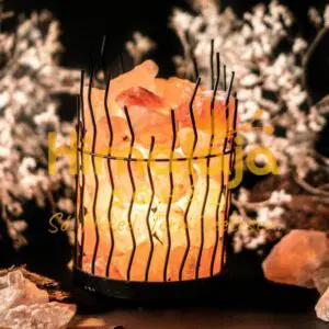 Himalája Sólámpa - HULLÁMOS KOSÁR