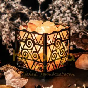 Himalája Sólámpa - KOCKA KOSÁR