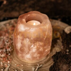 Himalája Só Natúr mécsestartó