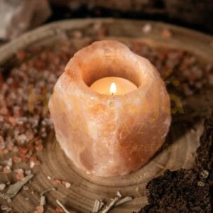 Himalája Só Natúr mécsestartó