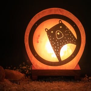 Himalája Sólámpa-MACKÓ korong